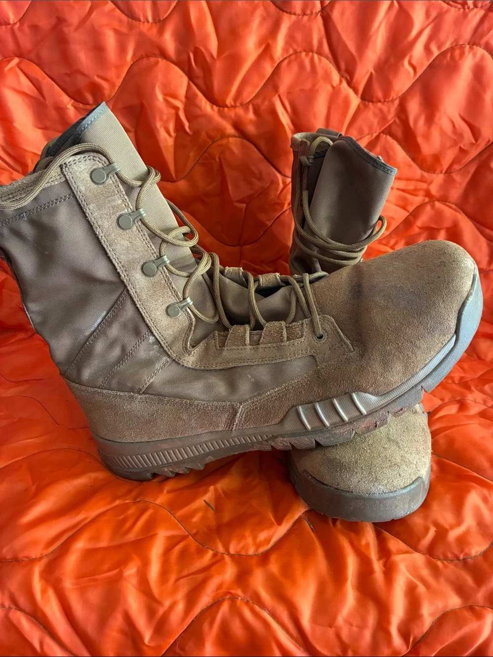 Nike Mens Tactical Boots Brown